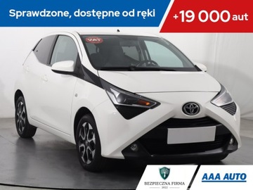Toyota Aygo II Hatchback 3d Facelifting 1.0 VVT-i 72KM 2019 Toyota Aygo 1.0 VVT-i, Salon Polska, Serwis ASO