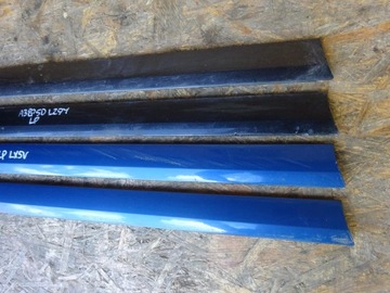 AUDI A3 8P 8P4 5D LISTWA DRZWI LEWA PRZÓD PRZEDNIA KOLORY LY7E LZ5A LX7W