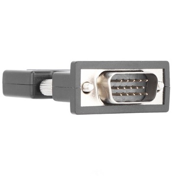 КОНВЕРТЕР HDMI В VGA С АУДИОКАБЕЛЕМ 3,5 ММ