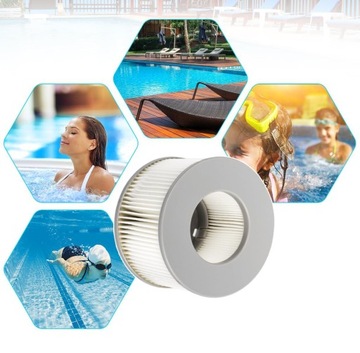 4 ФИЛЬТРУЮЩИХ КАРТРИДЖА, КАРТРИДЖИ ДЛЯ БАССЕЙНА, ФИЛЬТР ДЛЯ БАССЕЙНА MSPA