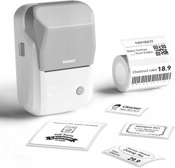 Thermal Adhesive Label Printer B1 NiiMbot Graphics