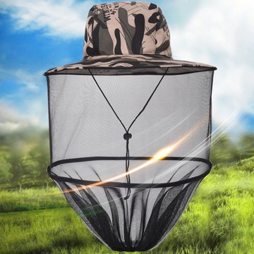 ШАПКА, МОСКИТНАЯ СЕТКА НА ГОЛОВУ, ШАПКА С СЕТКОЙ