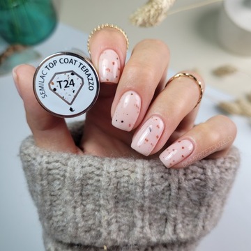 SEMILAC TOP NO WIPE TERRAZZO T24 7 МЛ