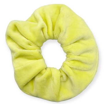 GUMKA FROTKA DO WŁOSÓW SCRUNCHIES WELUR SOFT SELEDYN