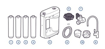 FILTR DO WODY PITNEJ AQUAPHOR RO-202S OSMOZA POD ZLEW
