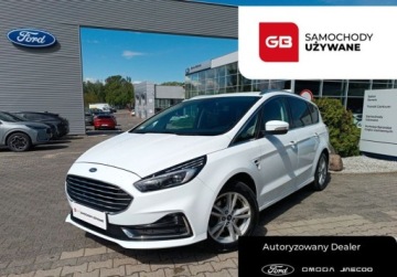 Ford S-Max II Van Facelifting 2.5 Hybrid 190KM 2022 Ford S-Max 2.5 HYBRID 190KM Titanium SalonPL SerwisASO FV23 Gwarancja Iwl.