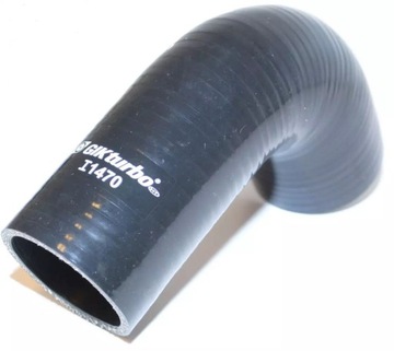 Kolanko Redukcja silikonowa 90° GIK Turbo 57/51
