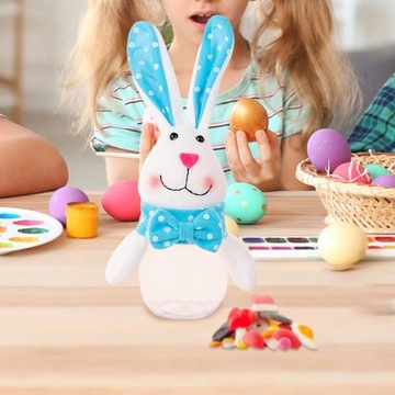 Пасхальная банка для конфет, банка для печенья, прозрачная бутылка с буквой H