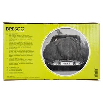 Чехол Dresco Elastic на 1 велосипед, черный