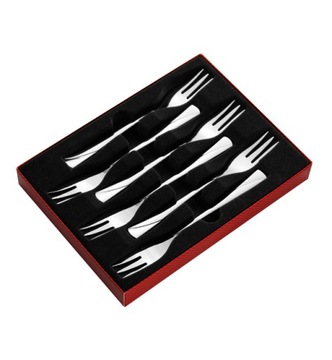 ВИЛКИ ДЛЯ ТОРТА GERLACH VALOR БЛЕСК / 6 ЭЛЕМЕНТОВ