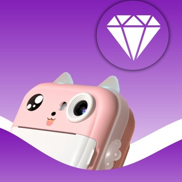 DRUKARKA TERMICZNA DRUKUŚ 3.0 PRO APARAT FOTOGRAFICZNY DO ZDJĘĆ + 11 ROLEK