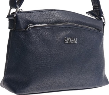 MAŁA TOREBKA SPORTOWO ELEGANCKA LISTONOSZKA granat