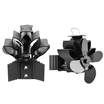 Вентилятор камина с магнитным термометром с 2 зажимами