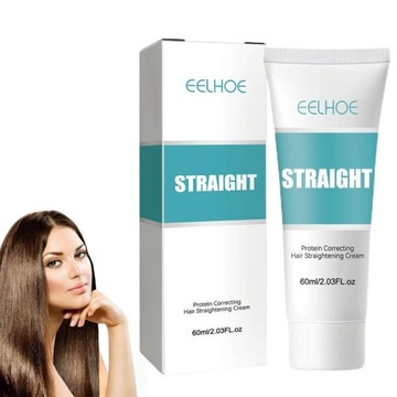 Кератиновый крем, корректирующий шелковистость и блеск волос