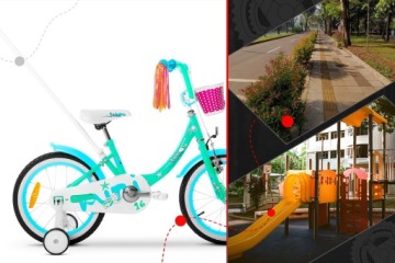 ДЕТСКИЙ ВЕЛОСИПЕД 14 ДЮЙМОВ TABOU MINI АЛЮМИНИЕВЫЙ ДЛЯ ДЕВОЧЕК ЛЕГКИЙ