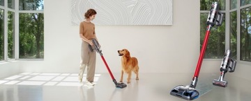 Puppyoo T12 PRO RINSE ВЕРТИКАЛЬНЫЙ АККУМУЛЯТОРНЫЙ ПЫЛЕСОС С ФУНКЦИЕЙ ШВАБРЫ