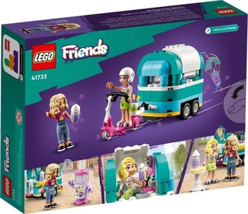 LEGO FRIENDS BLOCKS 41733 МОБИЛЬНЫЙ МАГАЗИН ЧАЙНОГО МАГАЗИНА «BUBBLE» ДЕНЬ ДЕТИ + СУМКА