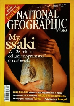 National Geographic Polska Nr.4 (43) kwiecień / 2003 SPK