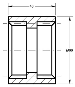Втулка зубчатой ​​муфты Dentex B-28