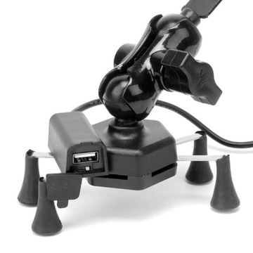 ДЕРЖАТЕЛЬ МОТОРА ДЛЯ ТЕЛЕФОНА GPS-ЗЕРКАЛО ЗАРЯДНОЕ УСТРОЙСТВО USB 2A