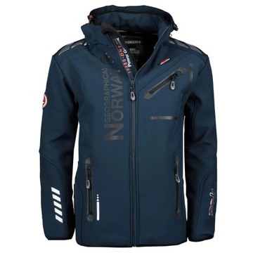 Kurtka męska sportowa Softshell Geo Norway TURYSTYCZNA WODOODPORNA WX2626H