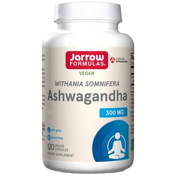 Jarrow Formulas Ashwagandha 120caps KSM-66 300MG