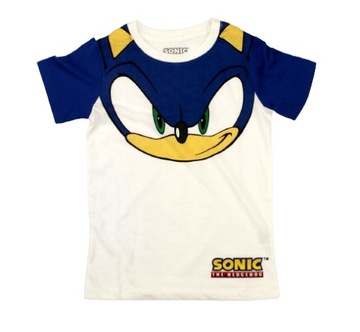 Koszulka dziecięca chłopięca T-Shirt SEGA SONIC r. 5/6 lat Jeż GRA