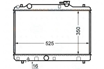 BEHR HELLA SERVICE 8MK 376 724-581 CHLADIČ MOTORU