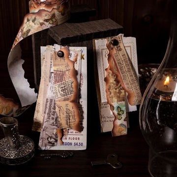 Наклейки для ежедневника, декоративные аксессуары для скрапбукинга, винтажные