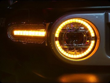 KOMBINOVANÝ SVĚTLOMET AUTOMOBILNÍCH FULL LED DO PŘEDNÍ SVĚTLA TOYOTA FJ CRUISER 2007-2020