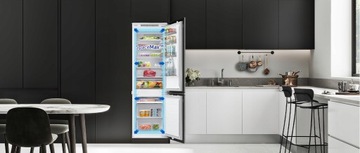 Samsung BRB26715FWW двухдверный встраиваемый холодильник