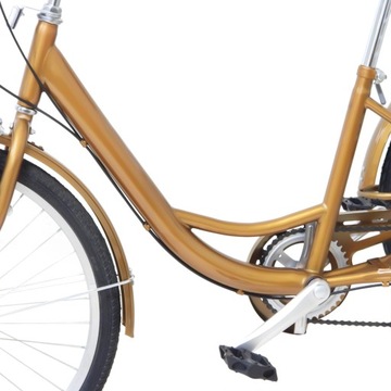 3-КОЛЕСНЫЙ ВЕЛОСИПЕД Для взрослых, ТРЕХКОЛЕСНЫЙ 24 ФУТА, золотой