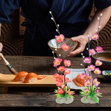 Украшение стола Искусственное растение сашими суши