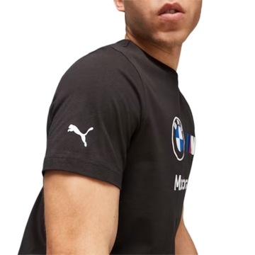 PUMA KOSZULKA MĘSKA T-SHIRT BMW MMS CZARNA r.L