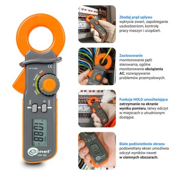 SONEL CMP-200 Измерительные клещи для тока утечки