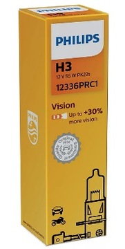 ŻARÓWKA H3 PHILIPS VISION +30%