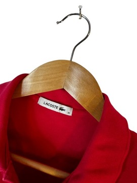 Koszulka polo Lacoste damska różowa z logiem M L