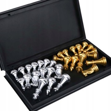 Большой набор средневековых шахмат 25/36 см.