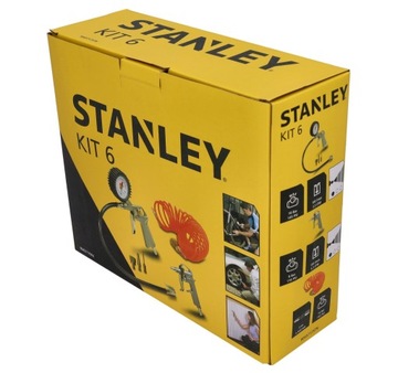 Комплект пневмоаксессуаров для компрессора, 6 шт. Стэнли