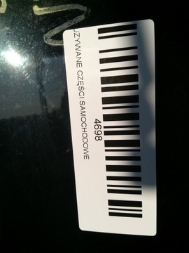 DVEŘE PRAVÝ ZADNÍ VW TOURAN 1T3 10-16R LC9X