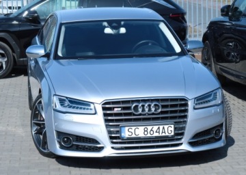 Audi A8 D4 S8 Facelifting 4.0 TFSI 605KM 2016 Audi S8 Plus 605koni Matrix Night View Ceramika Wentyle dociąg 360° Webasto