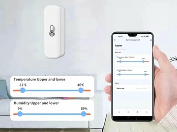 Датчик температуры и влажности с подключением Wi-Fi TH08