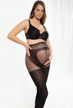 Колготки для беременных GATTA BODY PROTECT 100 DEN Nero черные 3-M