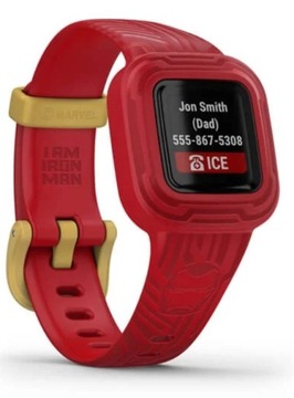 Smartwatch Garmin Vivofit Junior 3 Iron Man