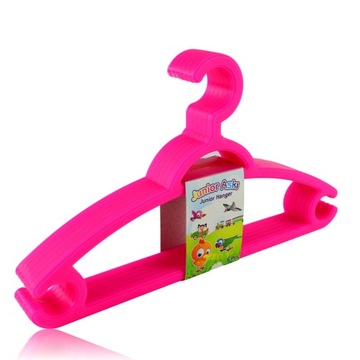 Набор вешалок для одежды из 6 пластиковых вешалок 29 см для детей