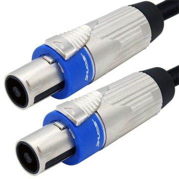 Kabel Speakon Shudder Premium Line 5 m Ofc kovový konektor bavlna