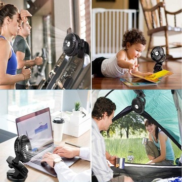 МИНИ USB-ВЕНТИЛЯТОР БЕСПРОВОДНОЙ НАСТОЛЬНЫЙ ВЕНТИЛЯТОР 1200МА АККУМУЛЯТОР