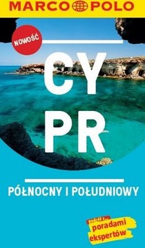 Cypr Przewodnik Marco Polo + rozkładana mapa w etui 1:350 000