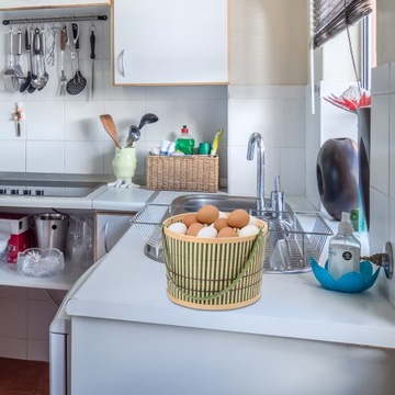 PRZENOŚNY KOSZYK NA JAJKA