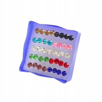Multi-style Fashion Simple Colorful Crystal S
